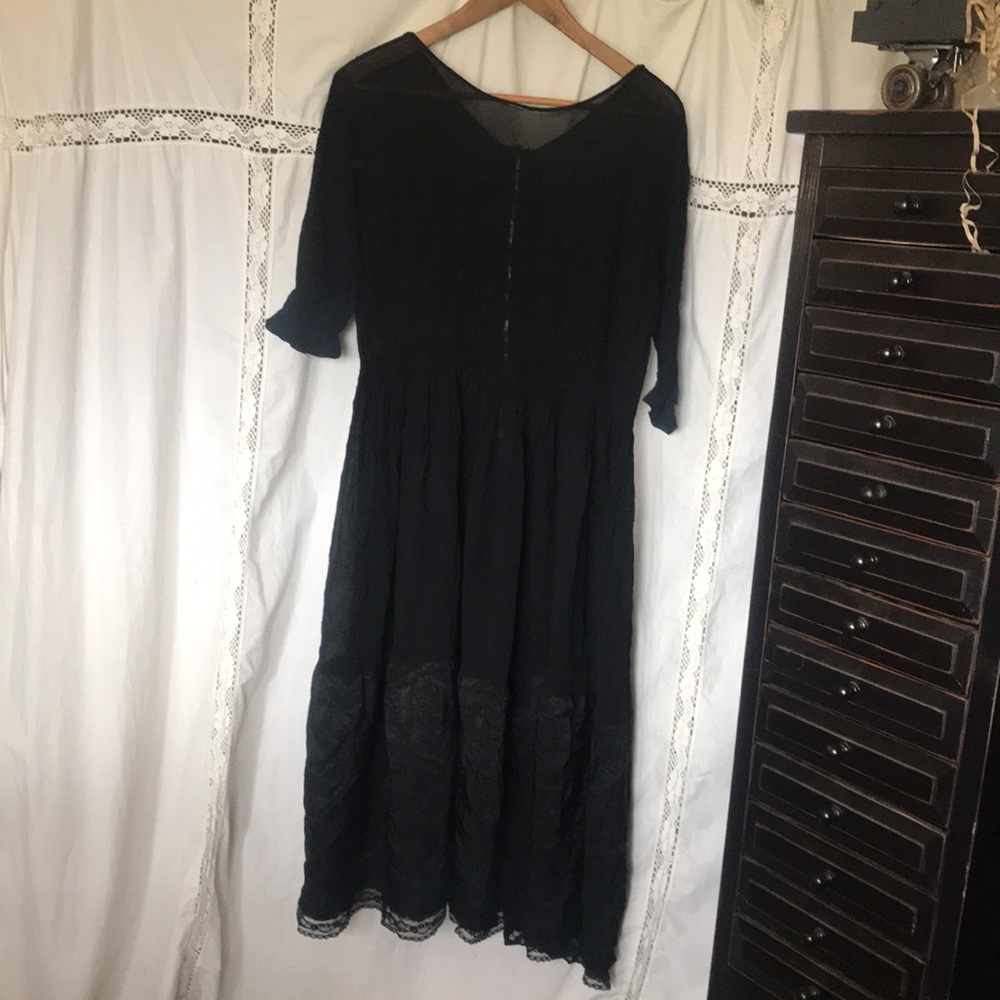 Vintage Cocktail Dress (1950s kisses 1980s)